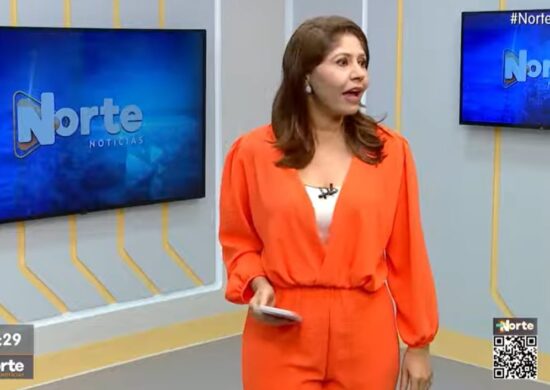 O Norte Notícias é apresentado por Mariana Rocha – Foto: Reprodução/TV Norte Amazonas