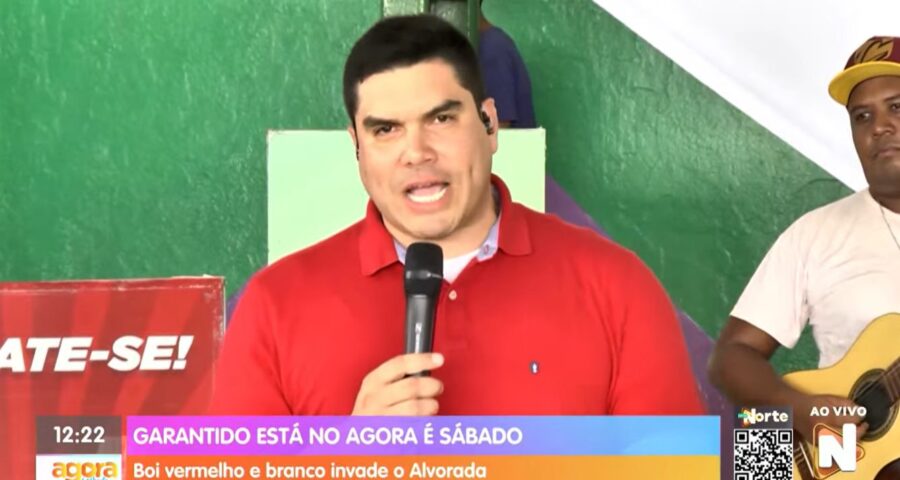 Programa Agora é Sábado é apresentado por Clayton Pascarelli – Foto: Reprodução/TV Norte Amazonas