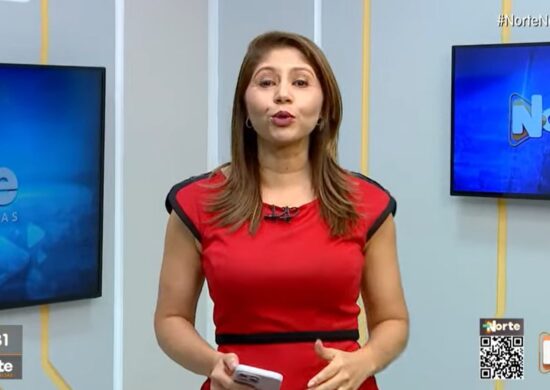 O Norte Notícias é apresentado por Mariana Rocha – Foto: Reprodução/TV Norte Amazonas