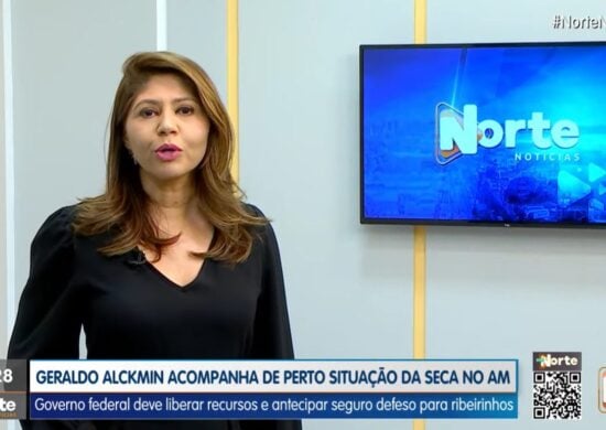 O Norte Notícias é apresentado por Mariana Rocha – Foto: Reprodução/TV Norte Amazonas