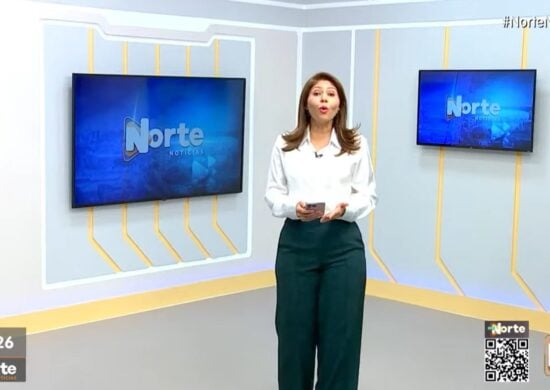 O Norte Notícias é apresentado por Mariana Rocha – Foto: Reprodução/TV Norte Amazonas