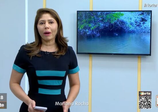 O Norte Notícias é apresentado por Mariana Rocha – Foto: Reprodução/TV Norte Amazonas