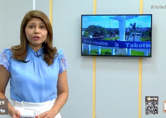 O Norte Notícias é apresentado por Mariana Rocha – Foto: Reprodução/TV Norte Amazonas