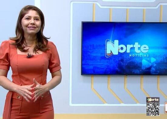 O Norte Notícias é apresentado por Mariana Rocha – Foto: Reprodução/TV Norte Amazonas