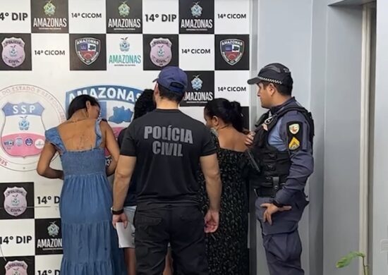 Mulheres são suspeitas de furtar R$ 2 mil em roupas de loja em Manaus – Foto: Reprodução/TV Norte Amazonas