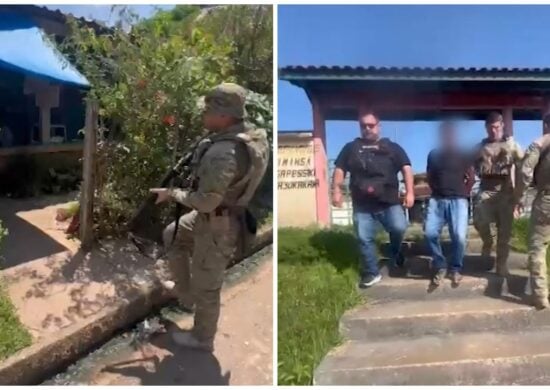 Pai e tio são presos por torturar duas crianças no interior do AM - Foto: Reprodução/TV Norte Amazonas