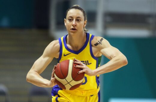 Seleção Feminina de basquete vence a Colômbia nesta sexta (28) e garante vaga nas semifinais do Pan - Foto: Reprodução/ X @timebrasil/Gaspar Nóbrega/COB/