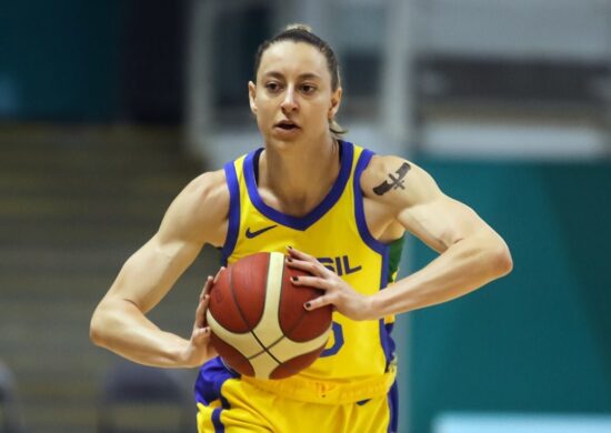 Seleção Feminina de basquete vence a Colômbia nesta sexta (28) e garante vaga nas semifinais do Pan - Foto: Reprodução/ X @timebrasil/Gaspar Nóbrega/COB/