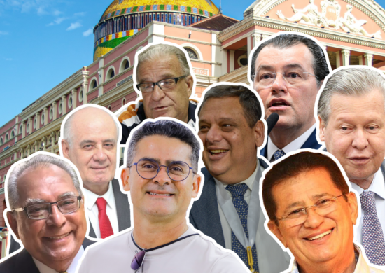 Prefeitos da últimas 4 décadas de Manaus - Montagem: Marcos Sérgio/ Portal Norte