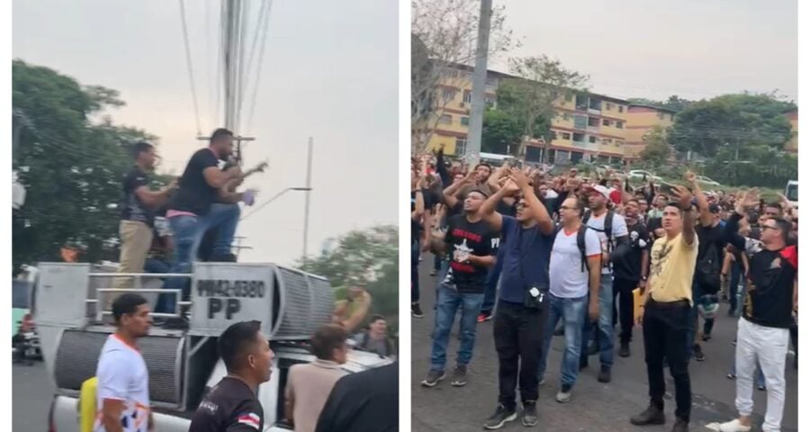 Aprovados em diversos concursos reivindicam posse nos cargos no Amazonas - Foto: Reprodução/WhatsApp