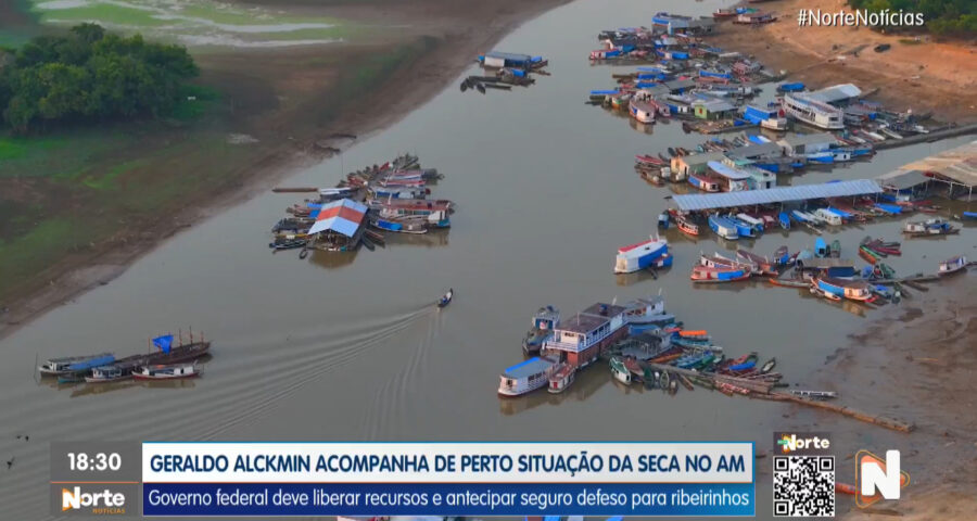 Visita às comunidades ocorreu nesta quarta (4) - Foto: Reprodução/TV Norte