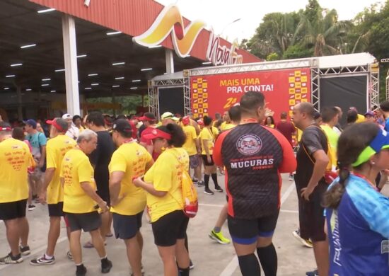 Segunda edição da Corrida Nova Era reúne 3 mil pessoas em Manaus - Foto: Reprodução/TV Norte Amazonas