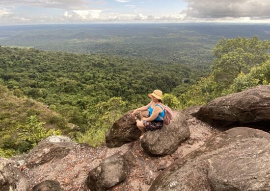 Turismo em Roraima A Serra do Tepequém oferta diversas trilhas aos turistas - Foto: Bruna Alves/Arquivo pessoal