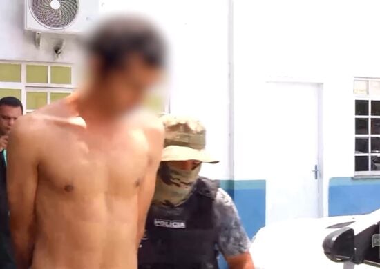 Homem é preso suspeito de estuprar enteadas há 3 anos em Manaus - Foto: Reprodução/TV Norte Amazonas