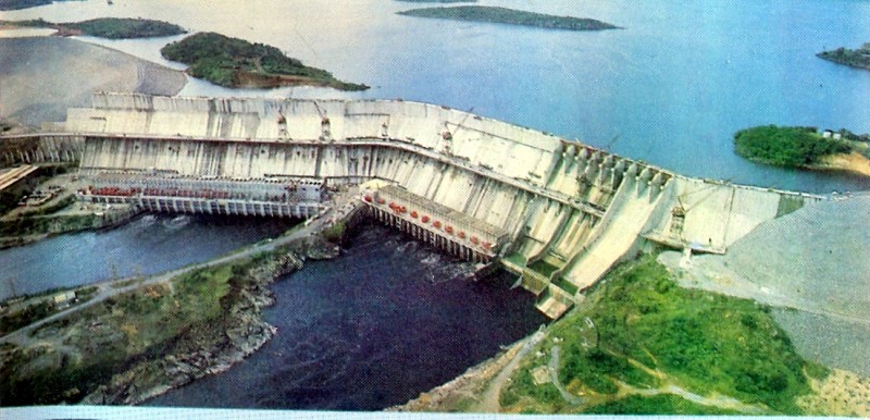 Hidrelétrica de Guri na Venezuela - Foto: Reprodução/Cetenco Engenharia