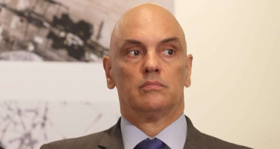 Ministro do Supremo Tribunal Federal (STF), Alexandre de Moraes, durante solenidade -Foto Valter Campanato/Agência Brasil/Arquivo