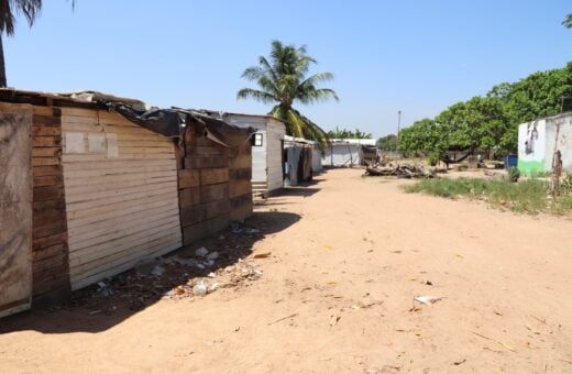 Local ocupado pelos migrantes, no bairro Pricumã, localizado na Zona Oeste de Boa Vista - Foto: DPE-RR/Divulgação