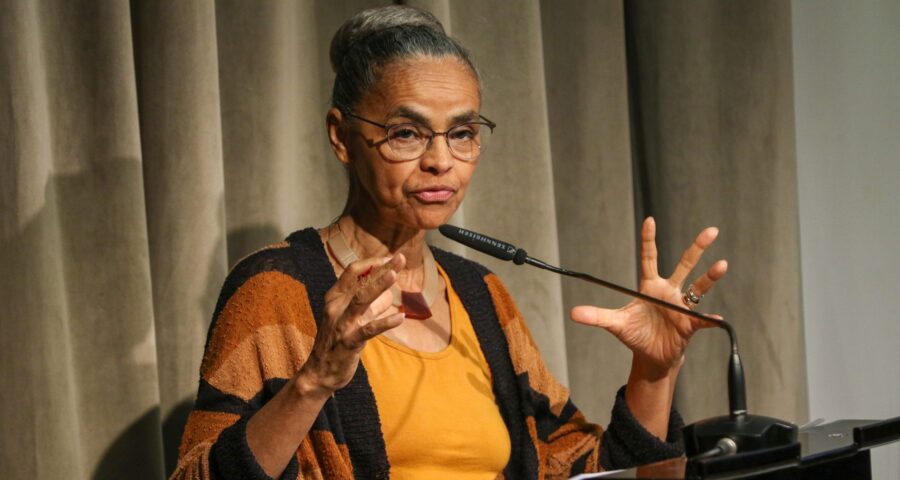 Ministra do Meio Ambiente e Mudança do Clima, Marina Silva durante evento no Tribunal de Contas da União (TCU) - Foto: Fabio Rodrigues-Pozzebom/ Agência Brasil