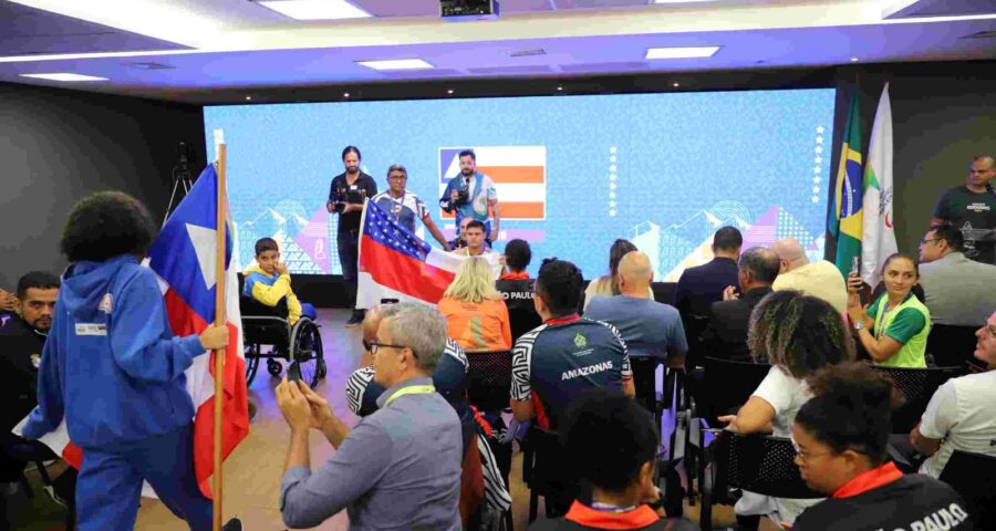 Paratletas amazonenses buscam vaga na final na 16ª edição das Paralimpíadas Escolares - Foto: Julcemar Alves/Sedel