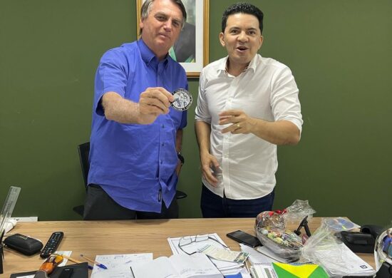 Ambos do Partido Liberal, se encontraram em Brasília - Foto: Reprodução/Instagram @delegadopericles