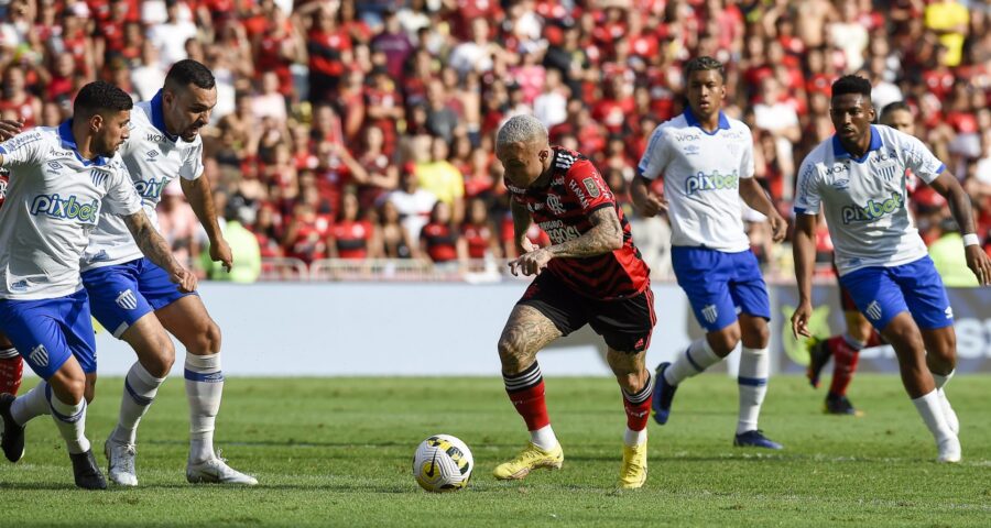 MP-GO faz nova operação contra manipulação de resultados e investiga jogo do Flamengo de 2022 - Foto: Reprodução/Marcelo Cortes / Flamengo