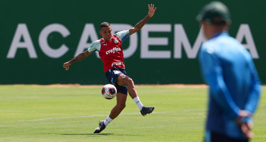 Palmeiras renova contrato de Michel para o fim de 2026 - Foto: Reprodução/Cesar Greco/Palmeiras/by Canon