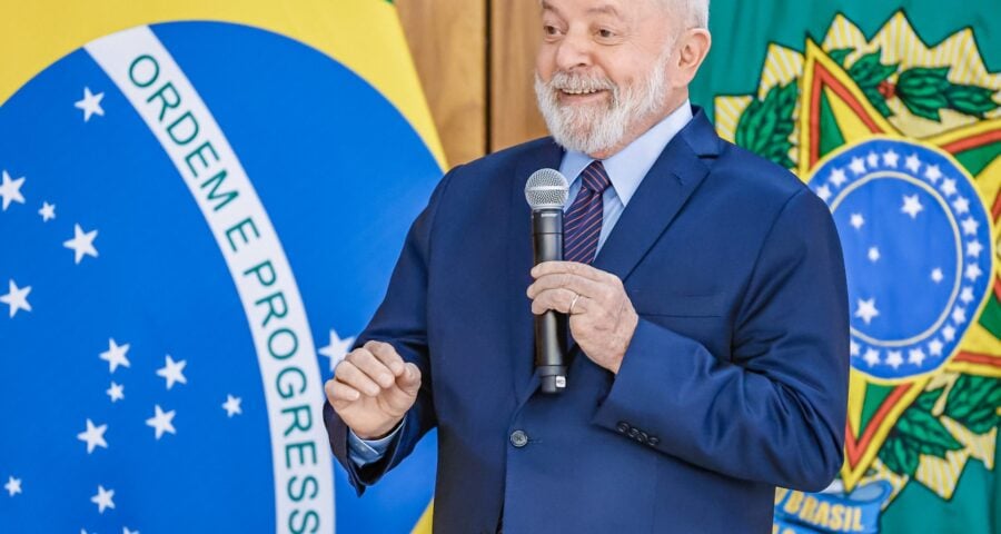 Presidente da República, Luiz Inácio Lula da Silva, durante café da manhã com jornalistas - Foto: Ricardo Stuckert / PR