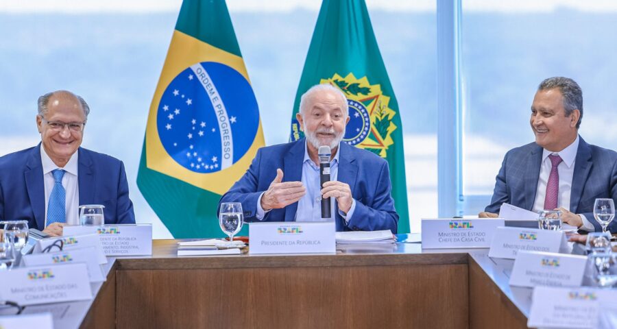 Presidente da República, Luiz Inácio Lula da Silva, durante, Reunião Ministerial - Foto: Ricardo Stuckert/PR