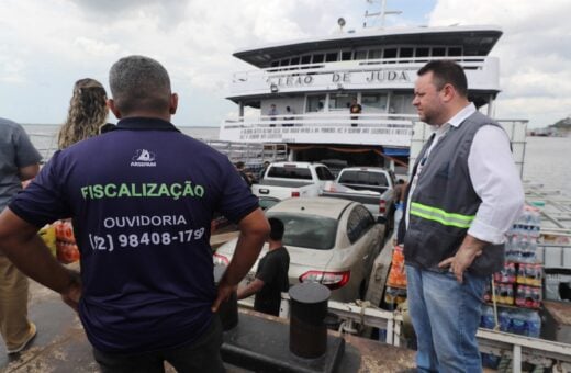 AM tem cadastro obrigatório de veículos transportados em embarcações