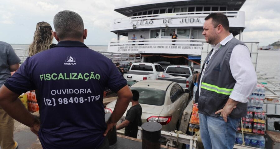 AM tem cadastro obrigatório de veículos transportados em embarcações