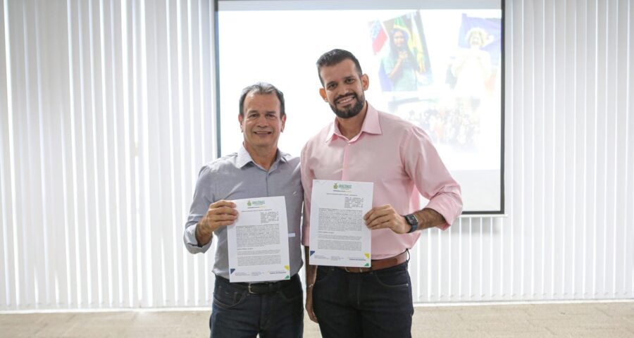 Assinatura do termo de cooperação técnica entre Amazonastur e Cetam - Foto: Divulgação/Secom Lucas Silva