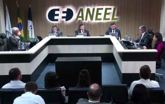 Reunião deliberativa da Diretoria da ANEEL - Foto: Reprodução/Youtube @aneel