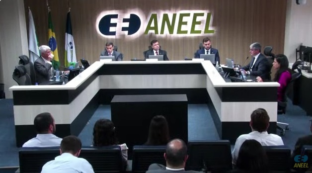 Reunião deliberativa da Diretoria da ANEEL - Foto: Reprodução/Youtube @aneel