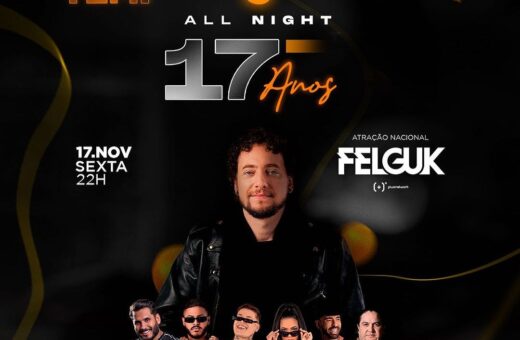 All Night Pub celebra 17 anos com atração nacional nesta sexta, 17