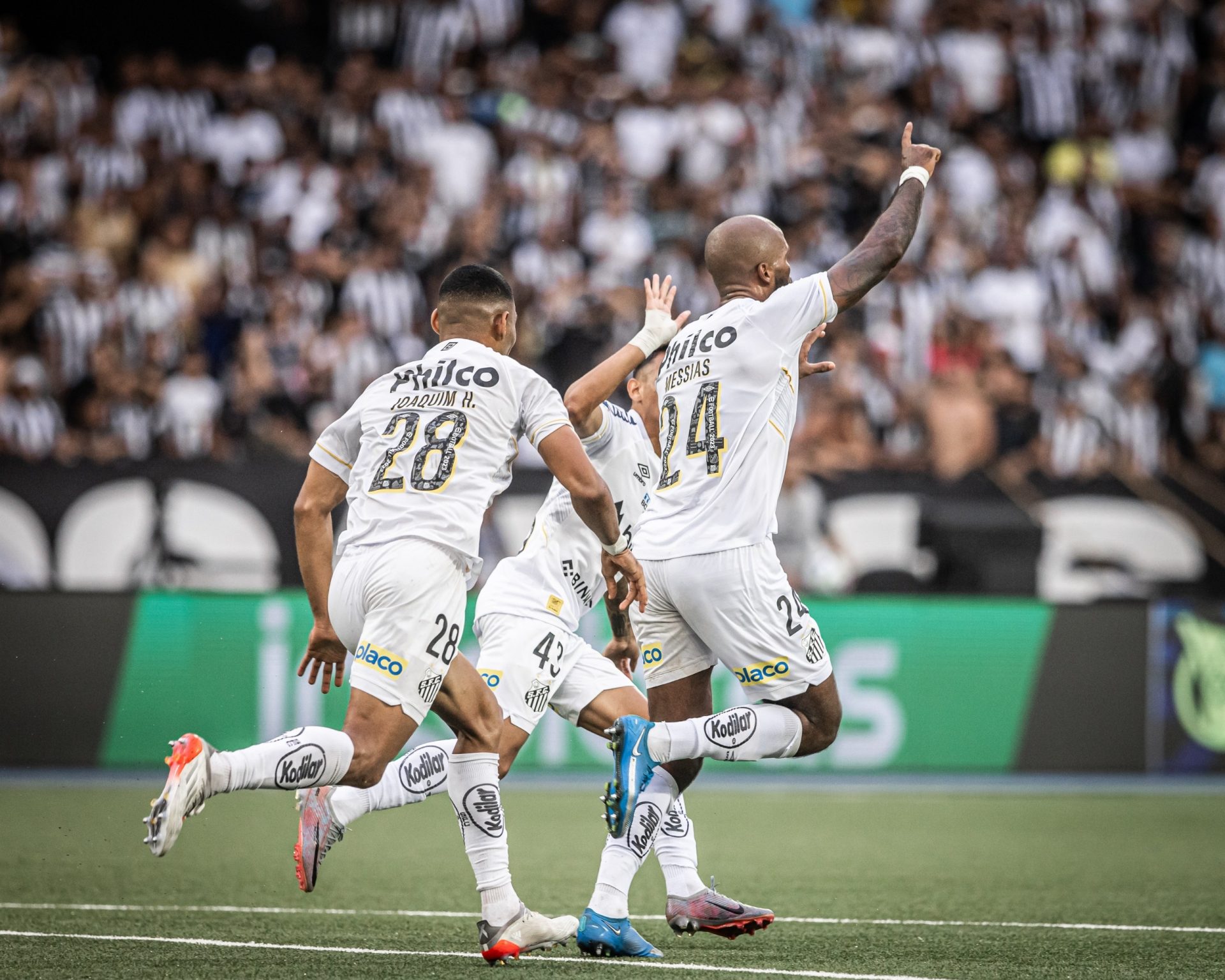 Botafogo x Santos: empate em partida morna no Engenhão
