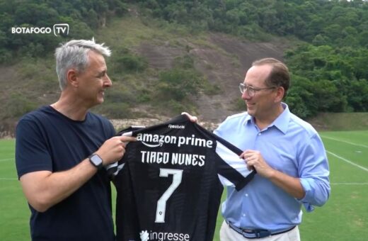 Botafogo anuncia oficialmente Tiago Nunes como novo técnico do clube - Foto: Reprodução/ Reprodução / Botafogo TV