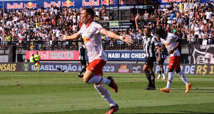 Botafogo vira no 1º tempo, mas cede empate ao Red Bull Bragantino