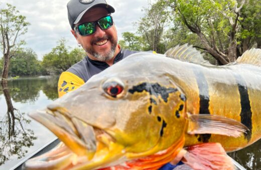 Grande parte dos recordes de Salomão foram conquistados nas águas do Rio Solimões - Foto: Divulgação/Arquivo Pessoal