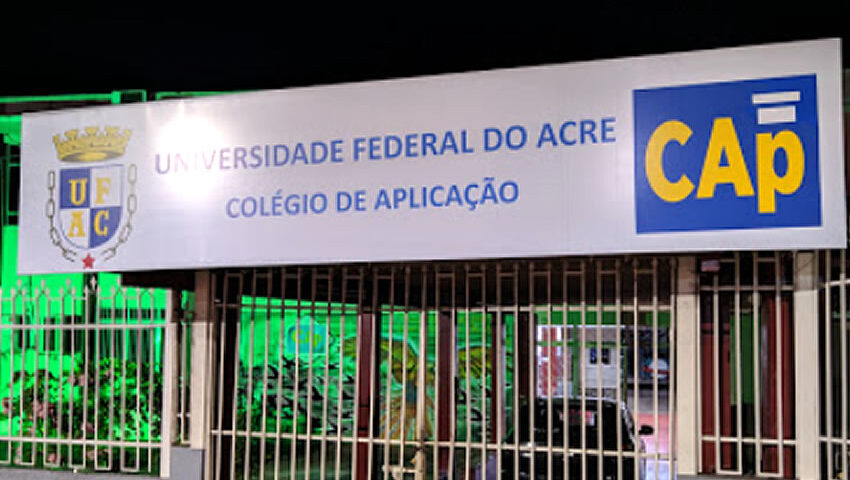 AC: Colégio de Aplicação anuncia edital do ano letivo de 2024 para esta quinta