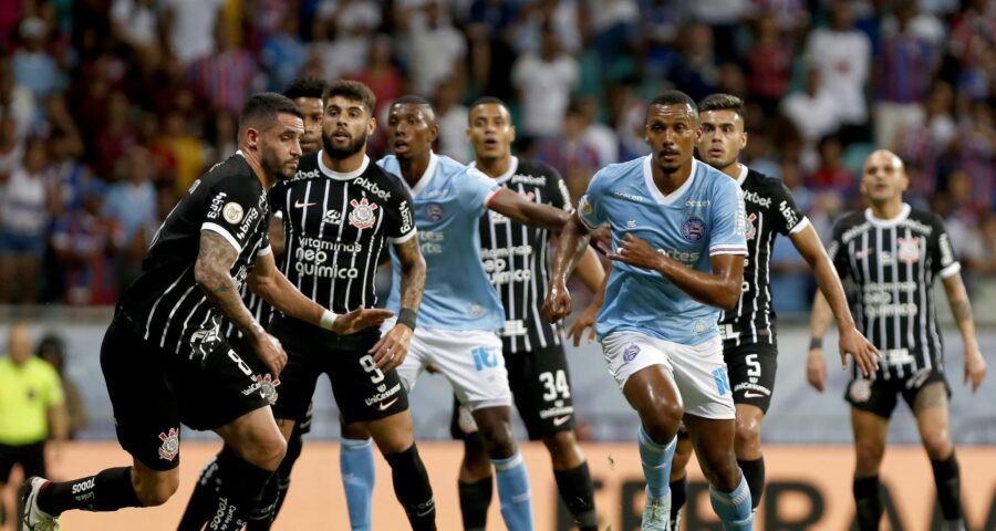 Corinthians e Bahias disputam 35ª rodada do Brasileirão - Foto: Reprodução/Felipe Oliveira/EC Bahia