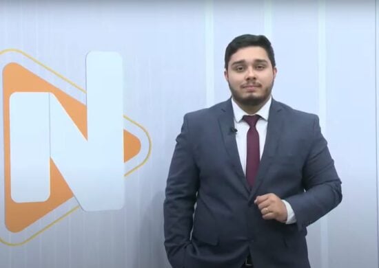 O jornal Norte Notícias é apresentado pelo Jhonatas Souza – Reprodução/TV Norte Boa Vista