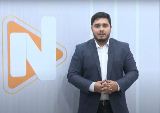 O jornal Norte Notícias é apresentado pelo Jhonatas Souza – Reprodução/TV Norte Boa Vista