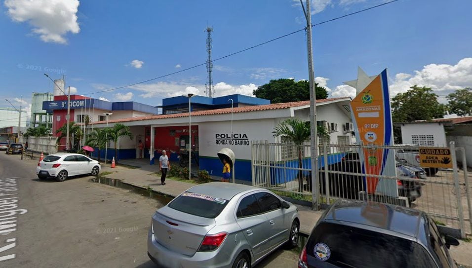 9° Distrito Integrado de Polícia (DIP) de Manaus - Foto: Reprodução/Google Maps