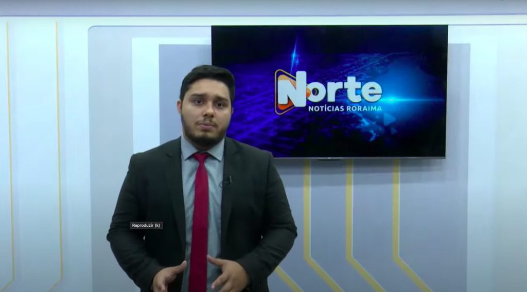 Norte Notícias é apresentado em Roraima por Jhonatas Souza.