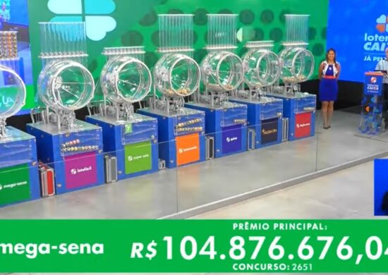 Apostador que acertar seis dezenas pode levar prêmio de R$ 105 milhões – Foto: Reprodução/Youtube@canalcaixa