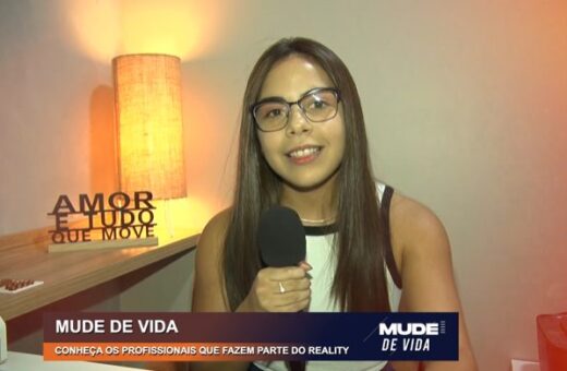 Mude de Vida: a nutricionista Tayná Silva está na equipe do reality em RR