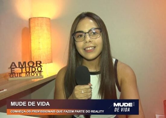 Mude de Vida: a nutricionista Tayná Silva está na equipe do reality em RR