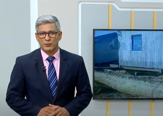 O Norte Notícias é apresentado por Valter Frota – Foto: Reprodução/TV Norte Amazonas