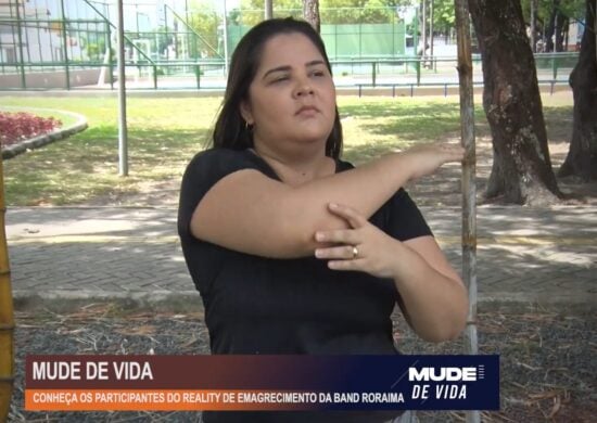 Com 94kg, Liciana vai participar do mude de vida - Foto: Reprodução/Band Roraima