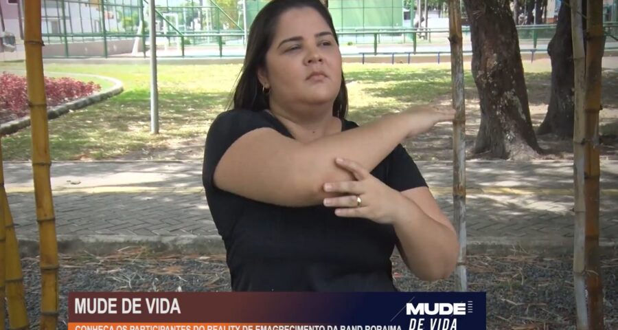 Com 94kg, Liciana vai participar do mude de vida - Foto: Reprodução/Band Roraima